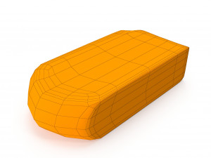 pencil eraser 3D Model