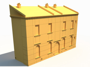 apartment house 172 Model 3D