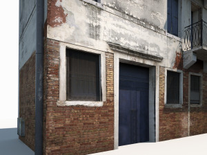 apartment house 173 low poly 3D 모델