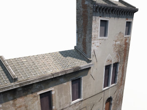 building facade 174 low poly 3D Model