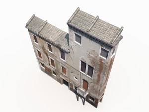 building facade 174 low poly 3D Model