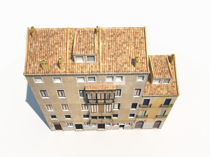 building facade 175 low poly 3D 模型