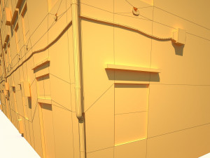 building facade 176 low poly 3D Модель