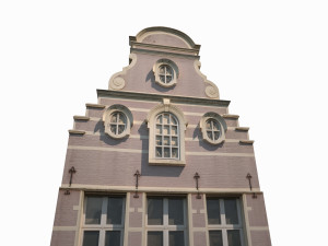building facade 183 low poly 3D Model