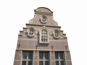 building facade 183 low poly 3D Model