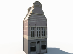 building facade 183 low poly 3D Model