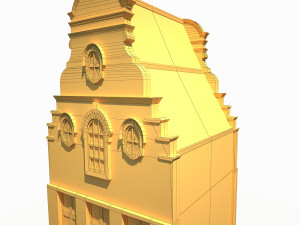 building facade 183 low poly 3D Model