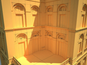 building facade 184 low poly 3D Model