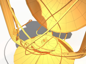 old oil lamp pbr low poly 3Dモデル