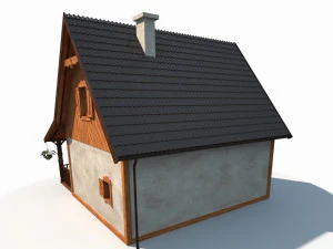 modelo de casa de verano Modelo 3D