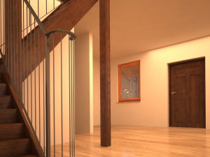 summer house model 3D 模型