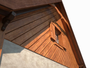 summer house model 3D 模型