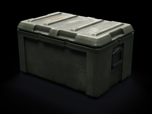 military loot case pbr 3D मॉडल