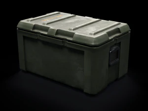 military loot case pbr 3D Model