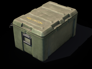 military loot case pbr 3D मॉडल