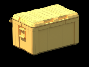military loot case pbr 3D मॉडल