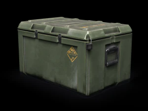 military loot case pbr 3D Model