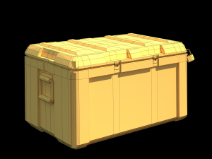 equipment case loot - pbr Modelo 3D