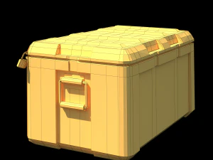 equipment case loot - pbr 3D Model