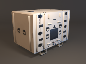 military shipment case pbr Modèle 3D