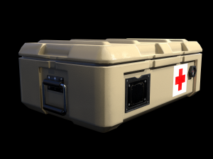 medic case pbr 3D Модель