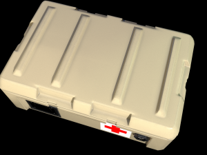 medic case pbr 3D Модель