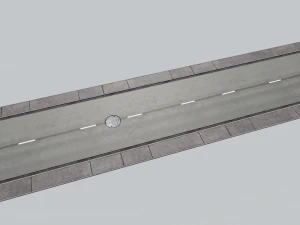road modules pbr pack 3D Model