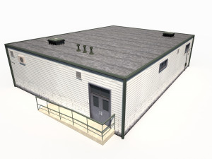 modern warehouse 190 Modelo 3D