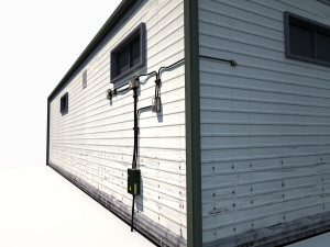 modern warehouse 190 Modelo 3D