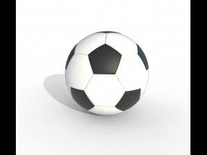 new and old soccer ball pbr 3D Model