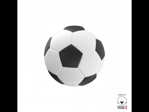 new and old soccer ball pbr 3D Model