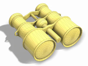 vintage binocular 3D Model