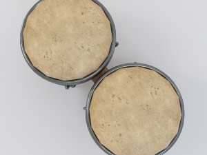 pbr bongo low poly 3D Model