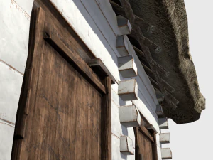 pigsty building - slav architecture 3D Model