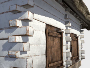 pigsty building - slav architecture 3D Model