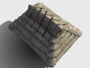 pigsty building - slav architecture 3D Model