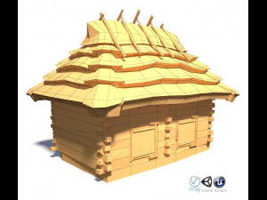 pigsty building - slav architecture 3D Model