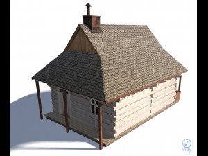 barber house - slav architecture Model 3D