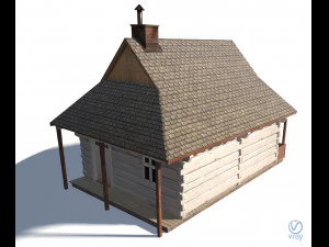 barber house - slav architecture 3D Model