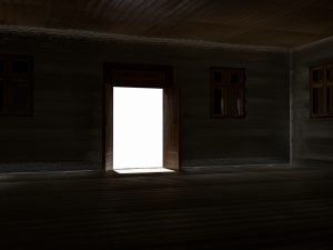 carpenter house - slav architecture 3D Model