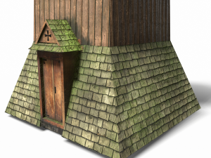 belfry -slav architecture 3D Model
