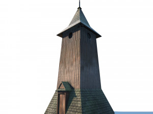 belfry -slav architecture 3D Model