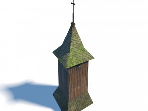 belfry -slav architecture 3D Model