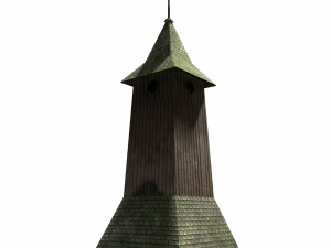 belfry -slav architecture 3D Model