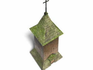 belfry -slav architecture 3D Model