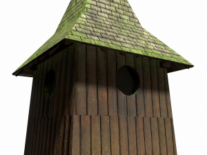 belfry -slav architecture 3D Model