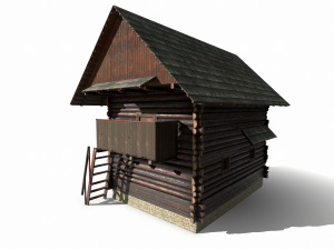 warehouse - slav architecture 3D Modell