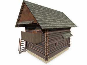 warehouse - slav architecture 3D Modell