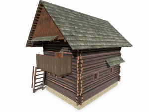 warehouse - slav architecture 3D Model