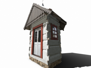 chapel - slav architecture Modello 3D